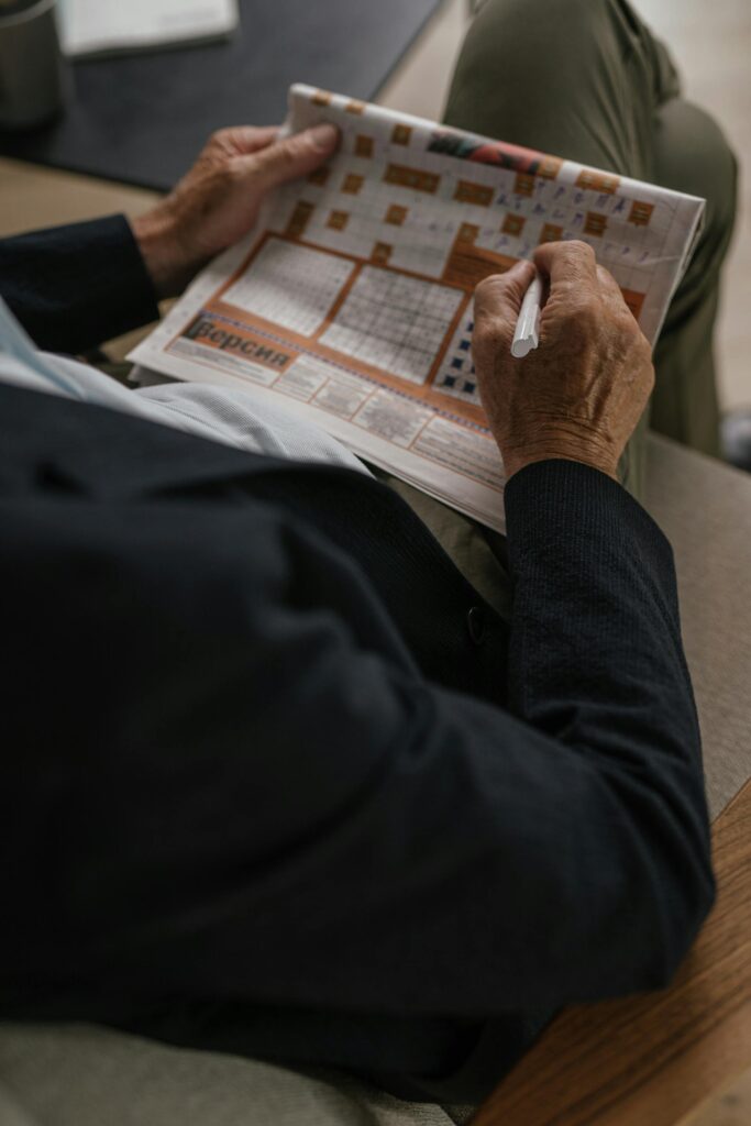 Caregiver supporting a client at home